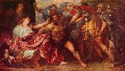 Anthony Van Dyck Samson and Delilah, oil painting on canvas